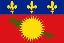 flag of Guadeloupe, source of zouk
